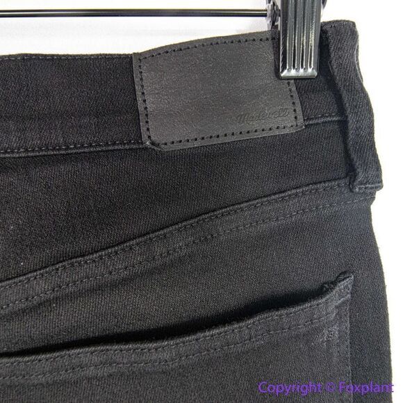 NEW Madewell‎ Kick Out Crop Jeans in Black Rinse Wash, 29 - Picture 10 of 14
